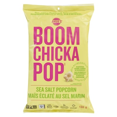 Angie's Boomchickapop, Sea Salt 136 g, $4.04/100g