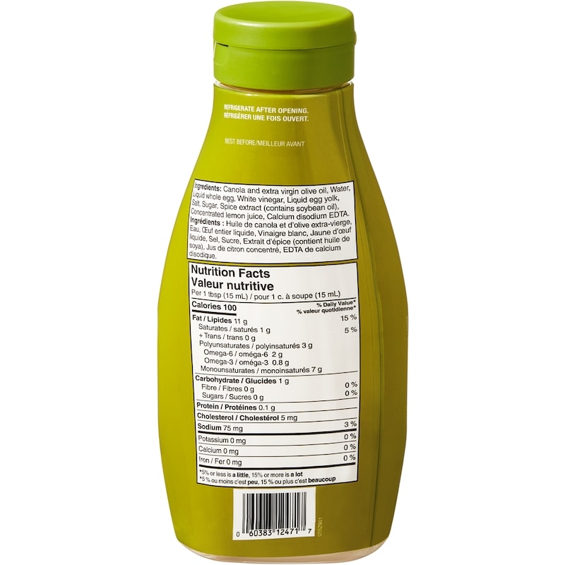 Mayonnaise Made with Extra Virgin Olive Oil