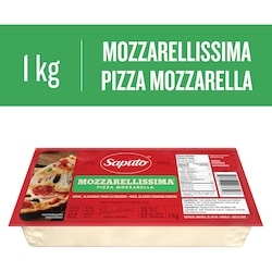 Saputo Mozzarellissima Pizza Mozzarella Cheese 1 kg, $1.20/100g