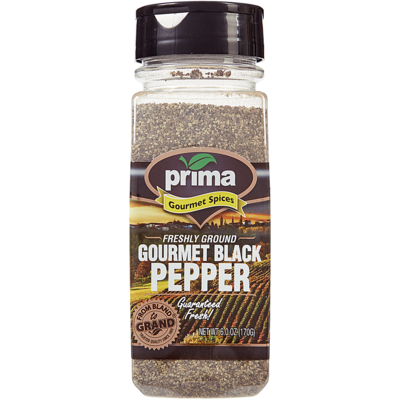 Prima Ground Black Pepper 213 g, $5.86/100g