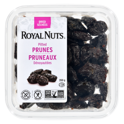Royal Nuts Pruneaux dénoyautés 350 g, 2,57 $/100g