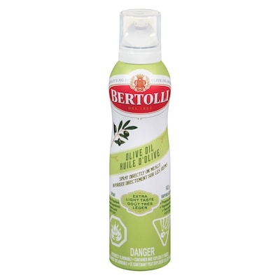 Bertolli Huile d’olive légère en vaporisateur 155 ml, 4,19 $/100ml
