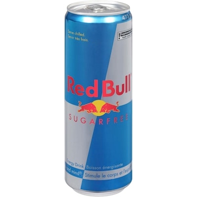 Red Bull Energy Drink, Sugar Free 12x473.0 ml, $0.76/100ml