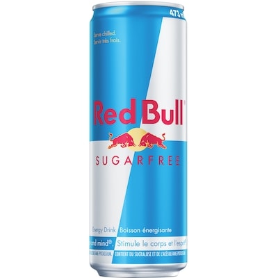 Red Bull Boisson énergisante sans sucre 12x473.0 ml, 0,76 $/100ml