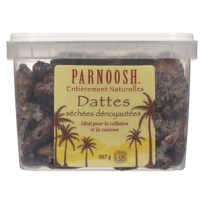 Dattes dénoyautées issues de semis naturels