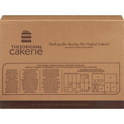 The Original Cakerie Gâteau à la crème de Boston 2 kg, 1,33 $/100g
