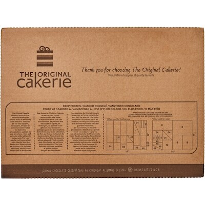 The Original Cakerie Gâteau au chocolat allemand 2 kg, 1,84 $/100g