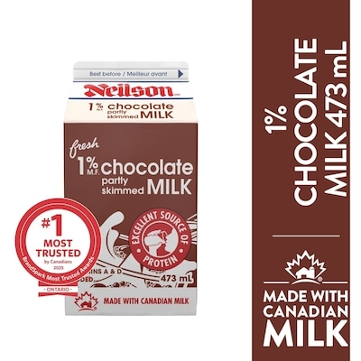 Neilson Chocolate Milk 473 ml, $0.53/100ml