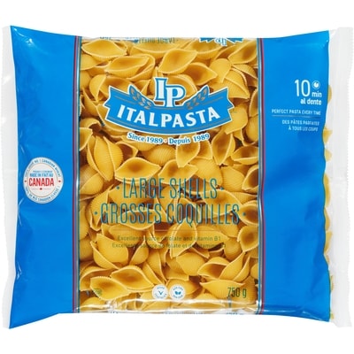 Italpasta Large Shells 750 g, $0.13/100g