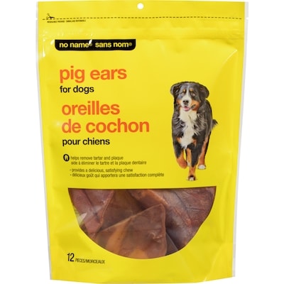 Sans Nom Oreilles de cochon pour chiens 12 ea, 1,46 $/1ch