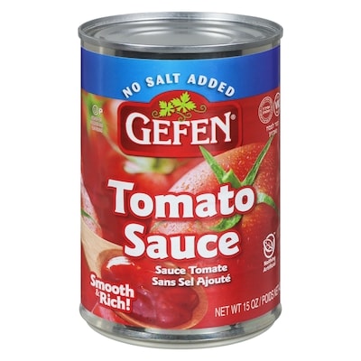 Gefen Tomato Sauce, No Salt 425 g, $0.94/100g