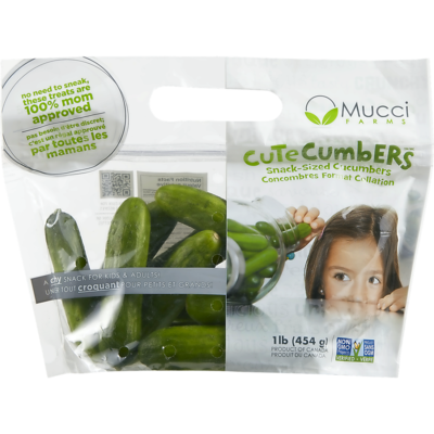 null Mini Cucumbers 454 g, $1.10/100g