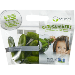 null Mini-concombres 454 g, 1,10 $/100g