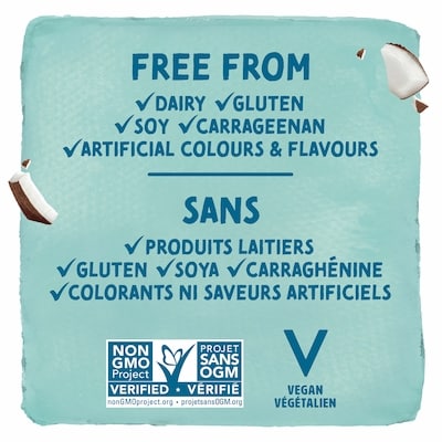 Coconut Milk Alternative, Unsweetened, Dairy Free