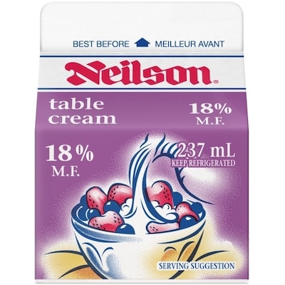 18% Table Cream