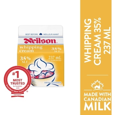 Neilson 35% Whipping Cream 237 ml, $1.67/100ml