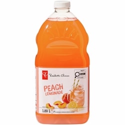 President's Choice Peach Lemonade 1.89 l, $0.19/100ml