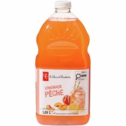 President's Choice Peach Lemonade - 1.89 l | Zehrs