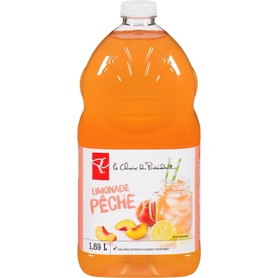 le Choix du Président Limonade à la pêche 1.89 l, 0,18 $/100ml