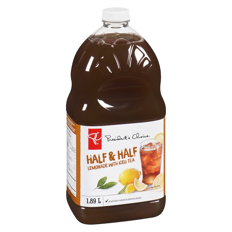 Half & Half Lemonade With Iced Tea
