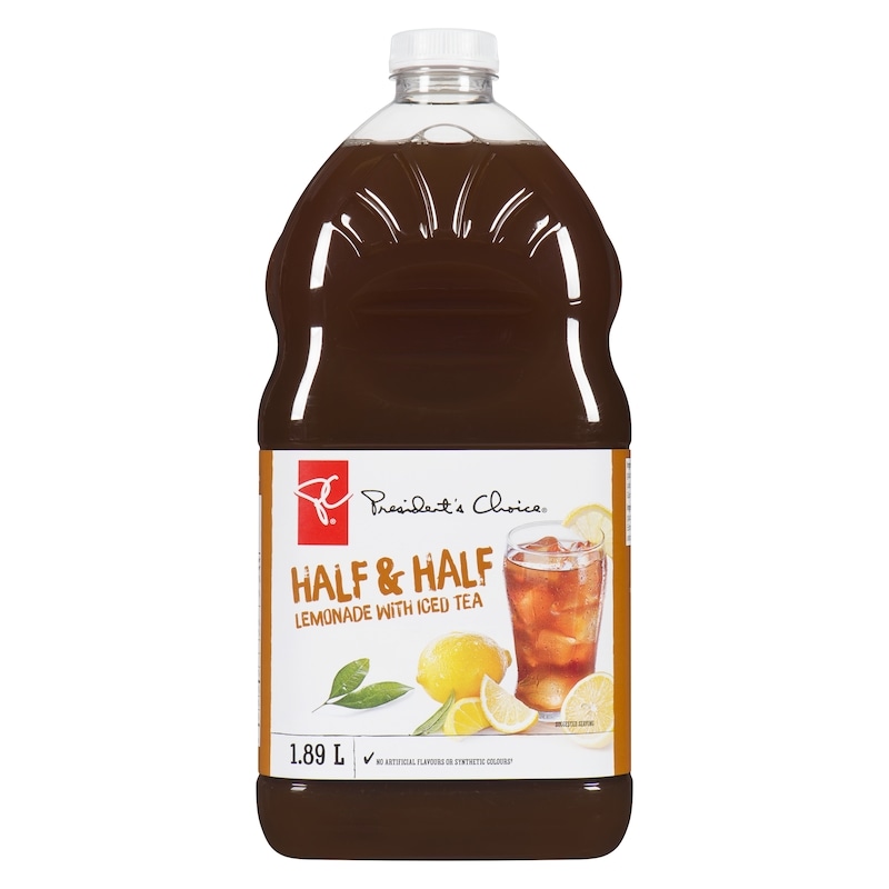 Half & Half Lemonade With Iced Tea