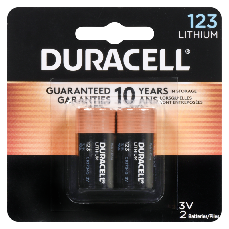 Ultra Photo Lithium Batteries, 123