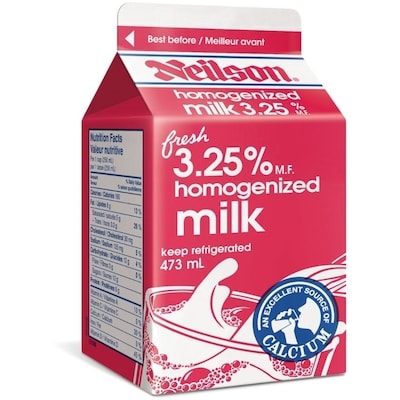 3.25% Homogenized Milk