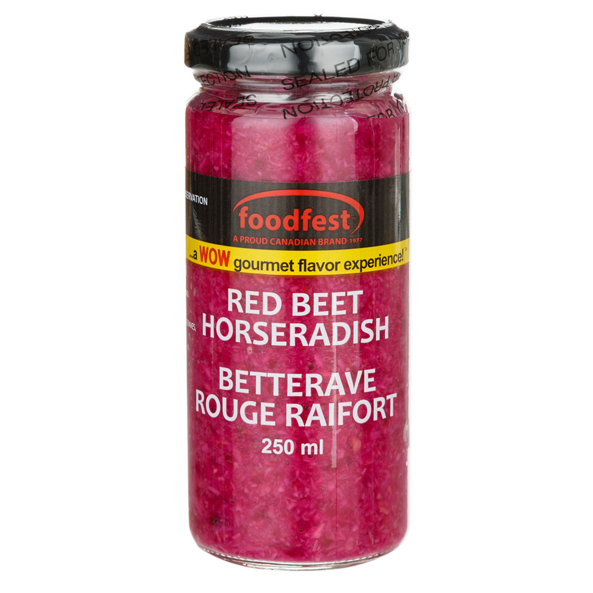 Foodfest Betterave et raifort casher 250 ml, 1,20 $/100ml