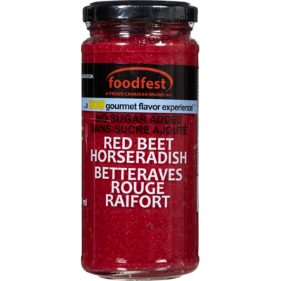 Foodfest Raifort, sans sucre ajouté casher 250 ml, 1,60 $/100ml