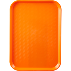 null Fast Food Tray, 12x16 Orange 1 ea, $4.99/1ea
