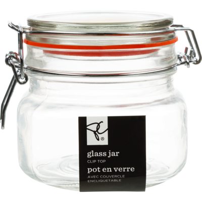 President's Choice Square Clip Top Jar .05L 1 ea, $9.00/1ea