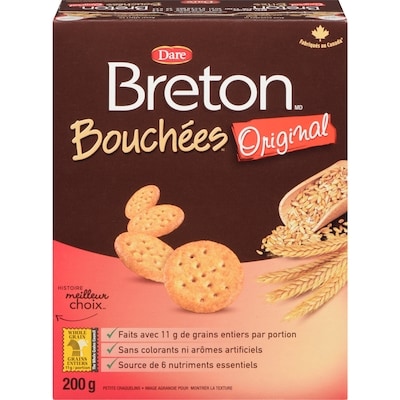 Dare Craquelins Breton Bouchées Original 200 g, 1,25 $/100g