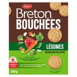 Dare Craquelins Breton Bouchées Légumes 200 g, 1,50 $/100g