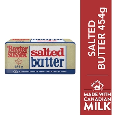 Baxter Sussex Salted Butter 454 g, $1.32/100g