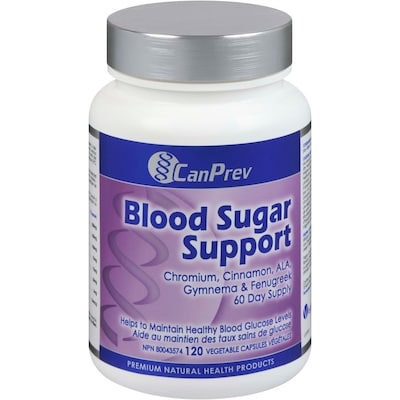 CanPrev Blood Sugar Support 120 Vegetable Capsules 120 ea, $0.33/1ea
