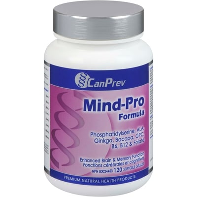 CanPrev Softgels Mind-Pro Formula 120 ea, $0.50/1ea