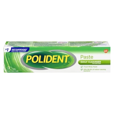 Polident Denture Cleanser Paste, Mint     90 ml, $8.32/100ml
