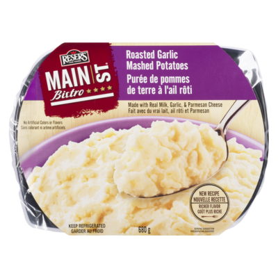 Reser's Garlic Mashed Potatoes  680 g, $0.93/100g