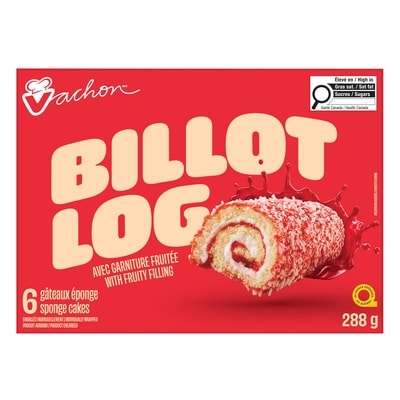 Vachon Jelly Log Rolled Sponge Cakes 288 g, $1.56/100g