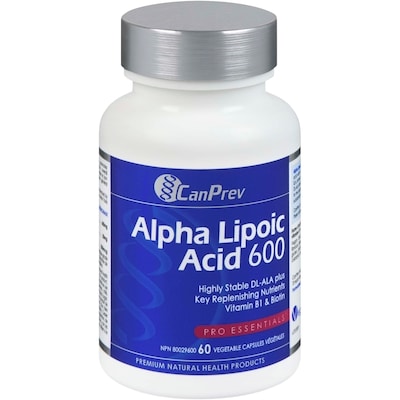 CanPrev Vegetable Capsules Alpha Lipoic Acid 600 60 ea, $0.58/1ea