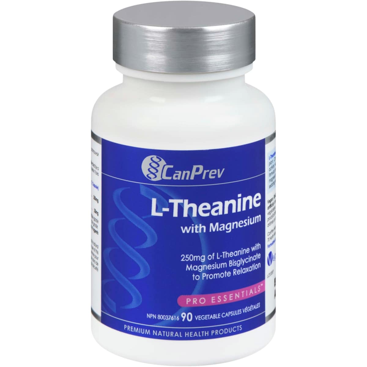 CanPrev Vegetable Capsules L-Theanine With Magnesium 90 ea, $0.26/1ea