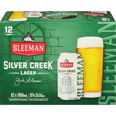 Sleeman Sleeman Silvercreek Can (ID required at pick-up) 12x355.0 ml, $0.56/100ml
