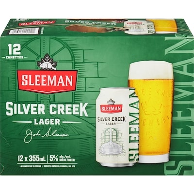 Sleemans Sleeman Silver Creek en canettes (Pièce d’identité requise au moment du ramassage) 12x355.0 ml, 0,56 $/100ml
