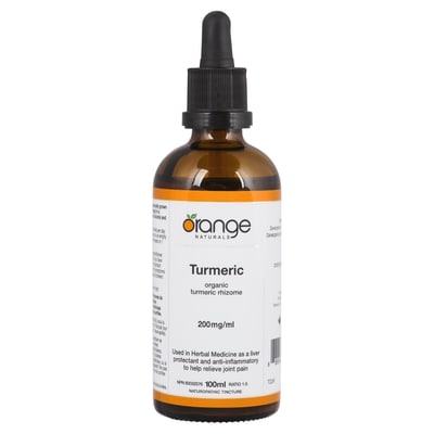 Orange Naturals Naturopathic Tincture Turmeric 200 Mg/Ml 100 ml, $25.99/100ml