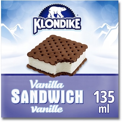Klondike Sandwich à la Crème Glacée à la Vanille 24x135.0 ml, 1,33 $/100ml