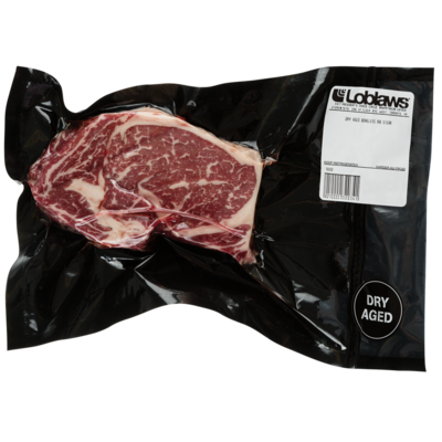 null Dry Aged Beef Boneless Prime Rib Steak $88.17/1kg $40.00/1lb