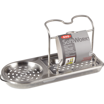 Oxo Sink Organizer, Stainless Steel 1 ea, $20.00/1ea