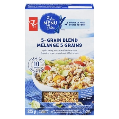 PC Blue Menu 5-Grain Blend 225 g, $1.46/100g