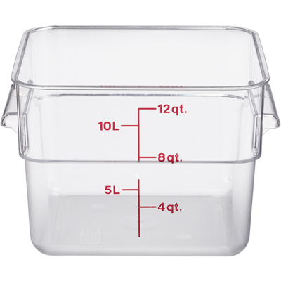 null Contenant de rangement transparent 11,4 L 1 ea, 33,99 $/1ch