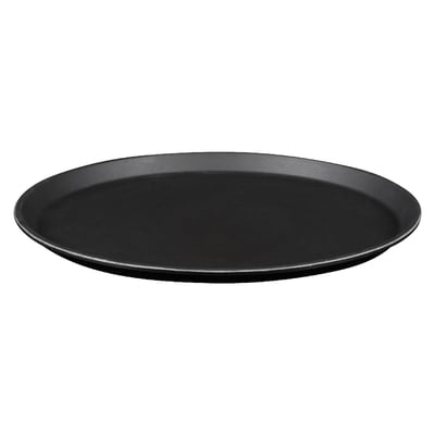 null Treadlite Black 14" Round Non-Skid Tray, Black 1 ea, $17.99/1ea